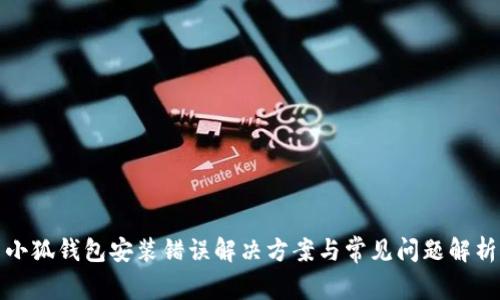 小狐钱包安装错误解决方案与常见问题解析
